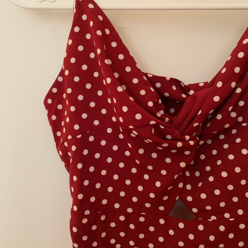 Red Polka Dot Dress